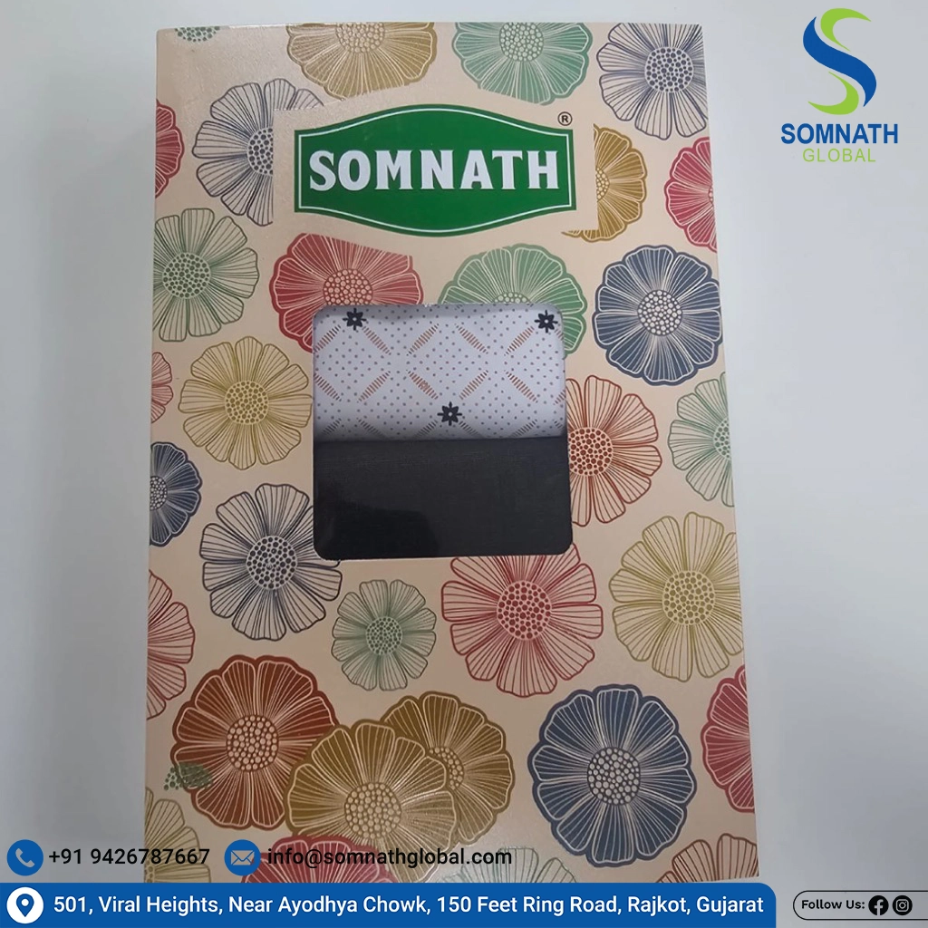 SOMNATH clothe gift set with premium suiting and shirting 